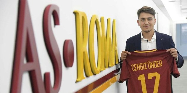 Roma, Cengiz Ünder'i basına tanıttı