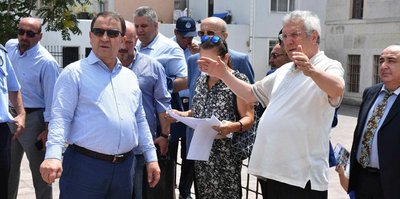Başkan teftişe çıktı