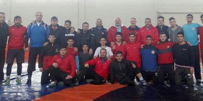 Güreşçiler iddialı