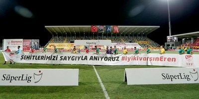 'Şehitlerimiz kalbimizde'