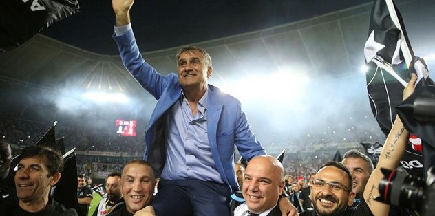 Şenol Güneş tarihe geçti!