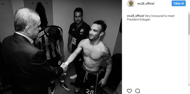 Valbuena'dan özel paylaşım
