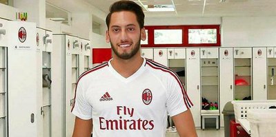 Hakan Milan’da!
