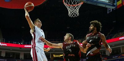 Letonya farklı kazandı