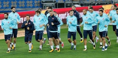 A Milli Takım, Eskişehir'de