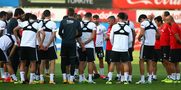 Beşiktaş taktik çalıştı