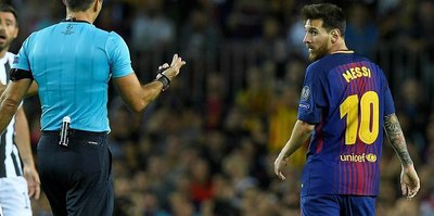 ''Messi ateşle oynadı''