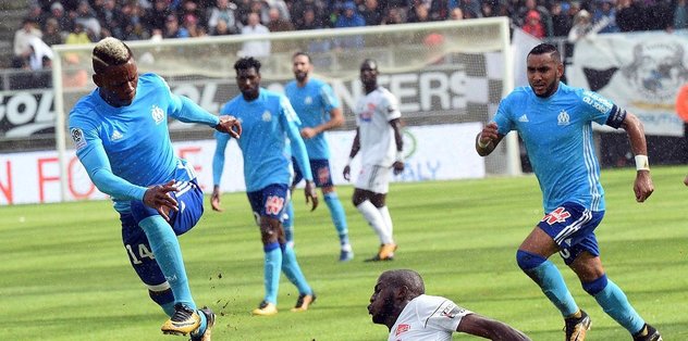 Olympique Marsilya deplasmanda galip