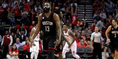 Harden'dan tarihi "triple-double"