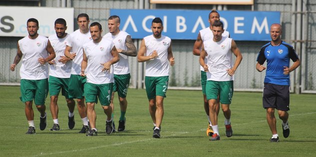 Bursaspor'da tempo düşmüyor