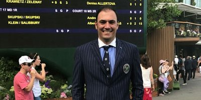 Wimbledon'da Türk hakem