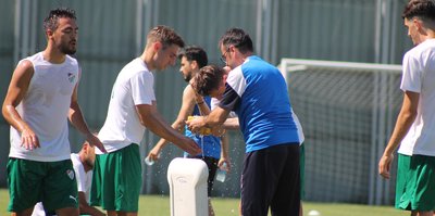 Bursaspor’da sabah mesaisi