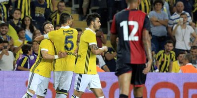 Fenerbahçe'yi Valbuena sırtladı