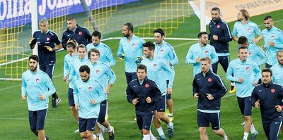 A Milli Futbol Takımı, Ukrayna maçına hazır