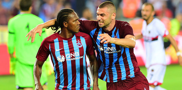 Burak maç saatinde