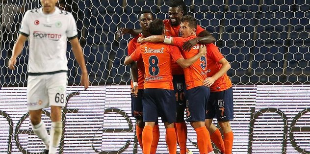 Başakşehir ligde moral buldu
