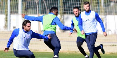 Antalyaspor taktik çalıştı