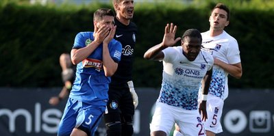Trabzonspor'dan tatsız prova
