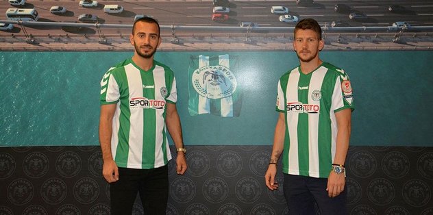 Konyaspor’dan çifte imza