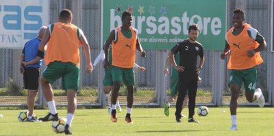 Bursaspor eksik çalıştı
