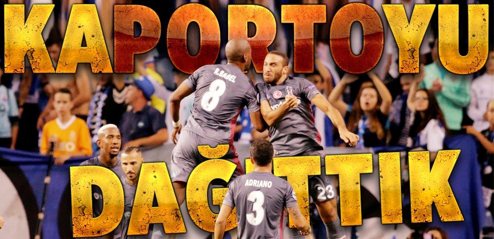 Beşiktaş, Porto'yu ezdi geçti!